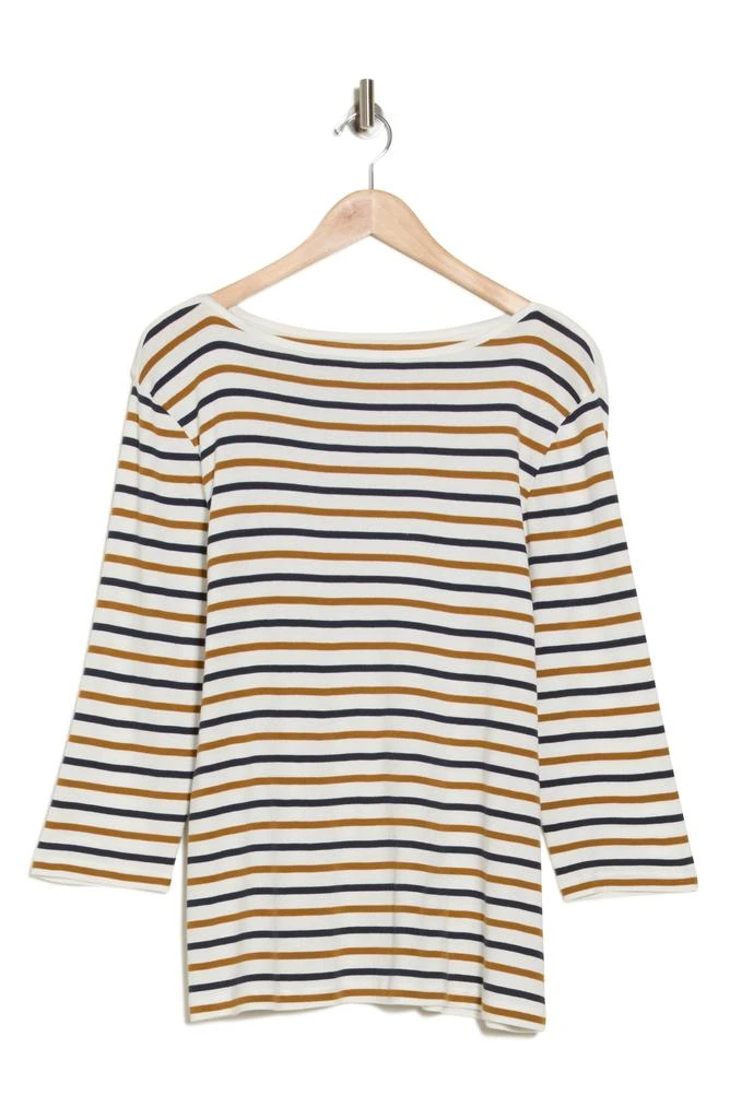 Caslon Boat Neck Long Sleeve Tee 3