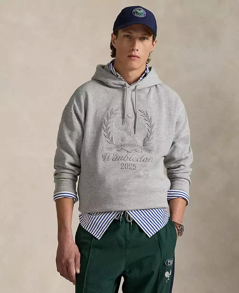 Ralph Lauren Unisex Wimbledon Logo Fleece Hoodie 1