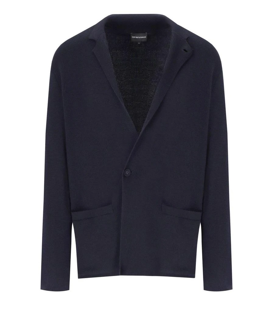 Emporio Armani Emporio Armani Double-Breasted Knitted Cardigan 1