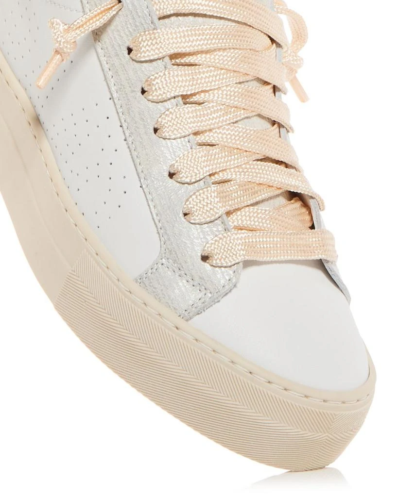 P448 Women's F23 Thea Lace Up Low Top Sneakers 6
