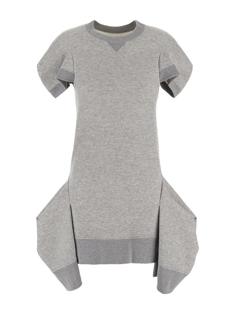 sacai 国内買付 High Twist Voile x Nylon Twill Dress High Twist Voile x Nylon Twill Dress | sacai Official Store