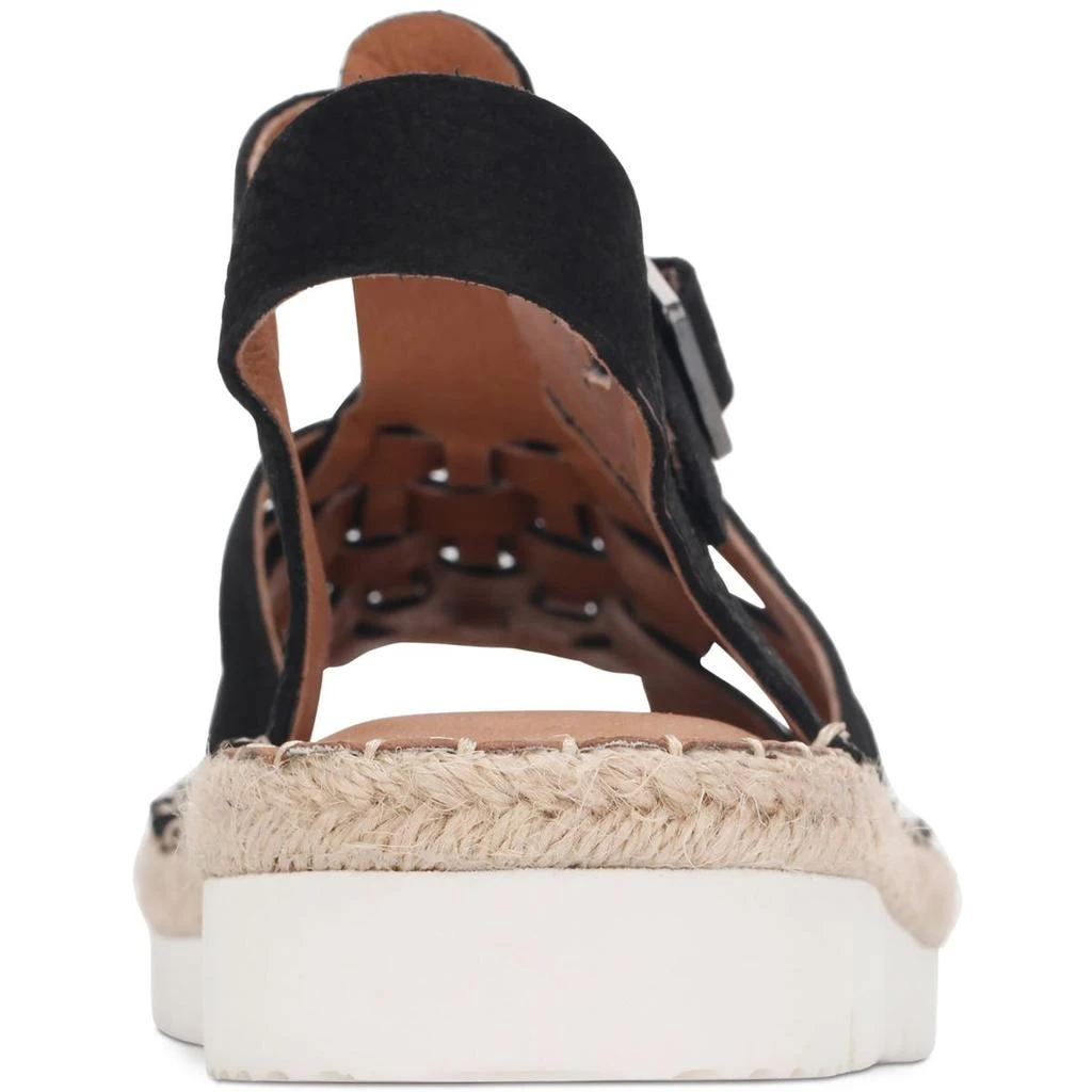 Gentle Souls LIZZY Womens Leather Basket Platform Sandals 3