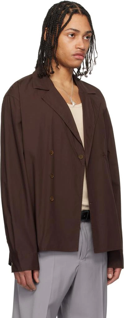 Our Legacy Brown Duo Shirt 2