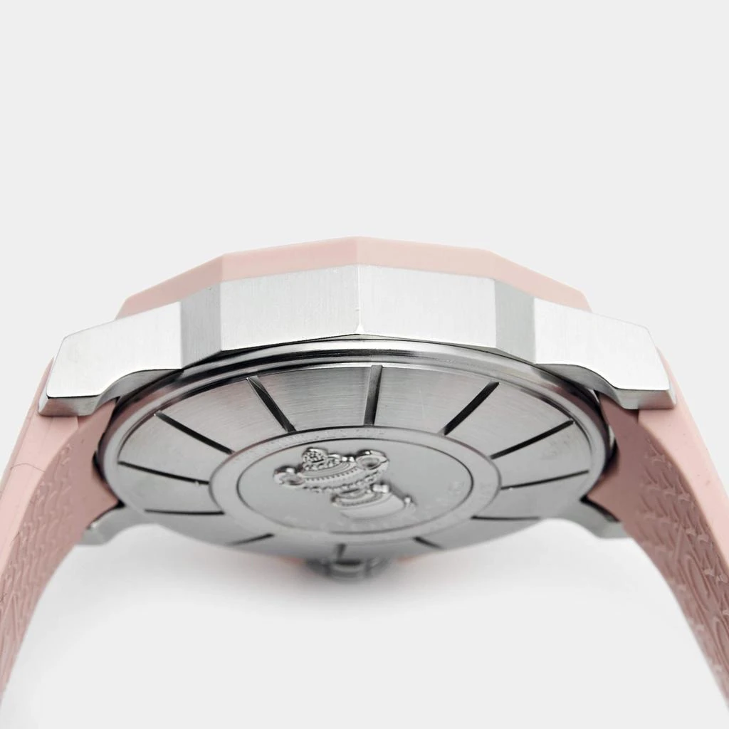 Corum Corum Pink Resin Stainless Steel Diamond Rubber Admiral's Cup 01.0033 Women's Wristwatch 40 mm 7
