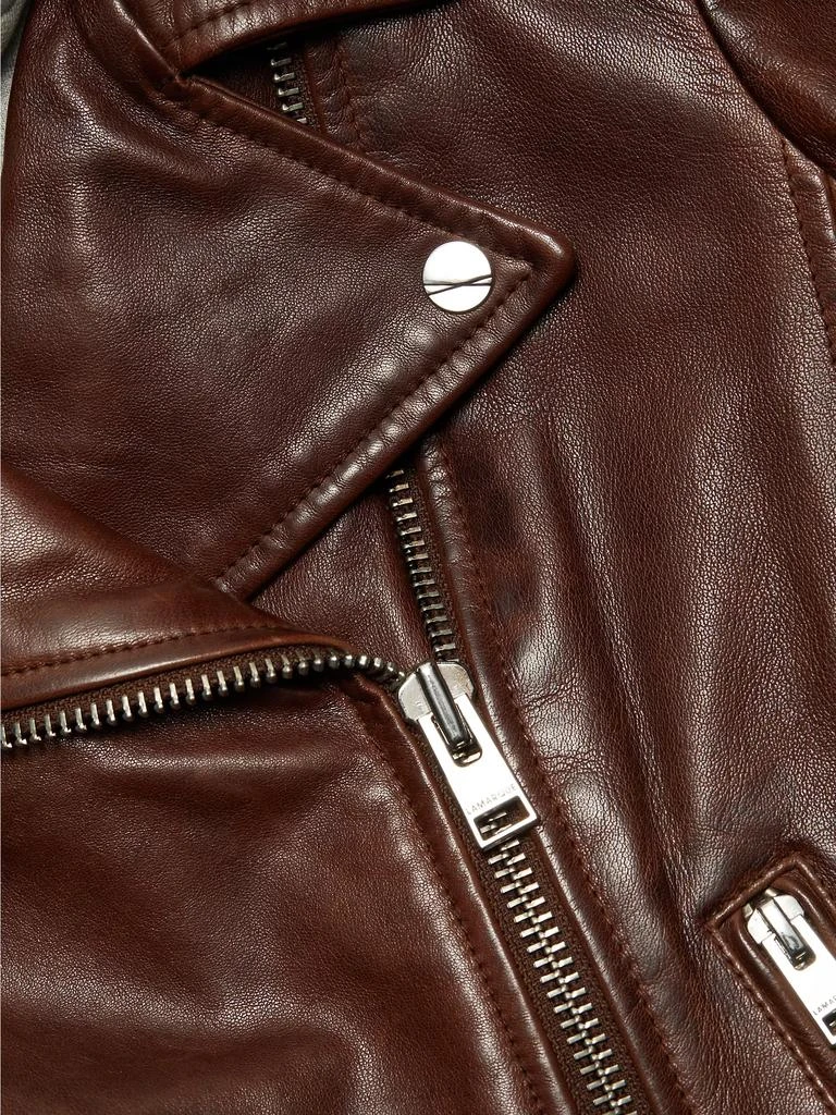 LaMarque Holy Leather Hooded Biker Jacket 8