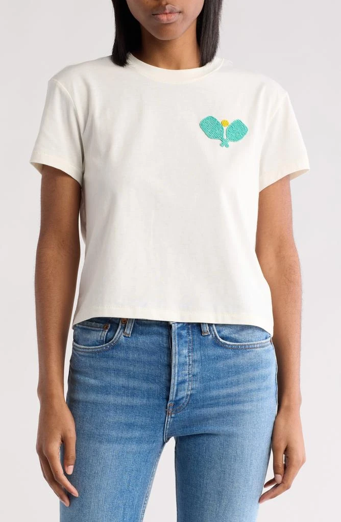 Wildfox Beaded Pickle Ball T-Shirt 1