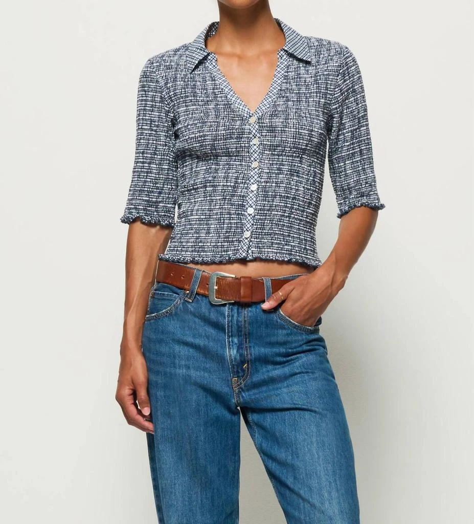 Nation LTD Nation Ltd - Peggy Smocked Top 1