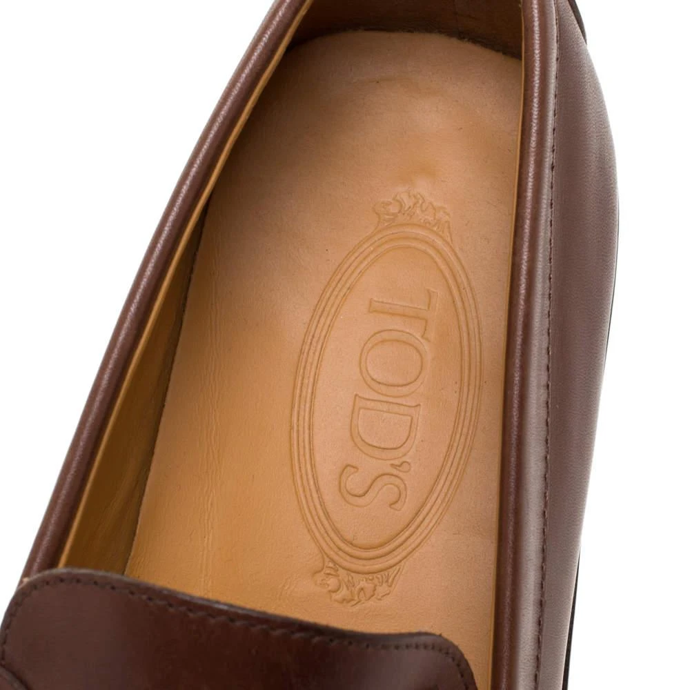 Tod's Tod's Brown Leather Penny Loafers Size 39.5 7
