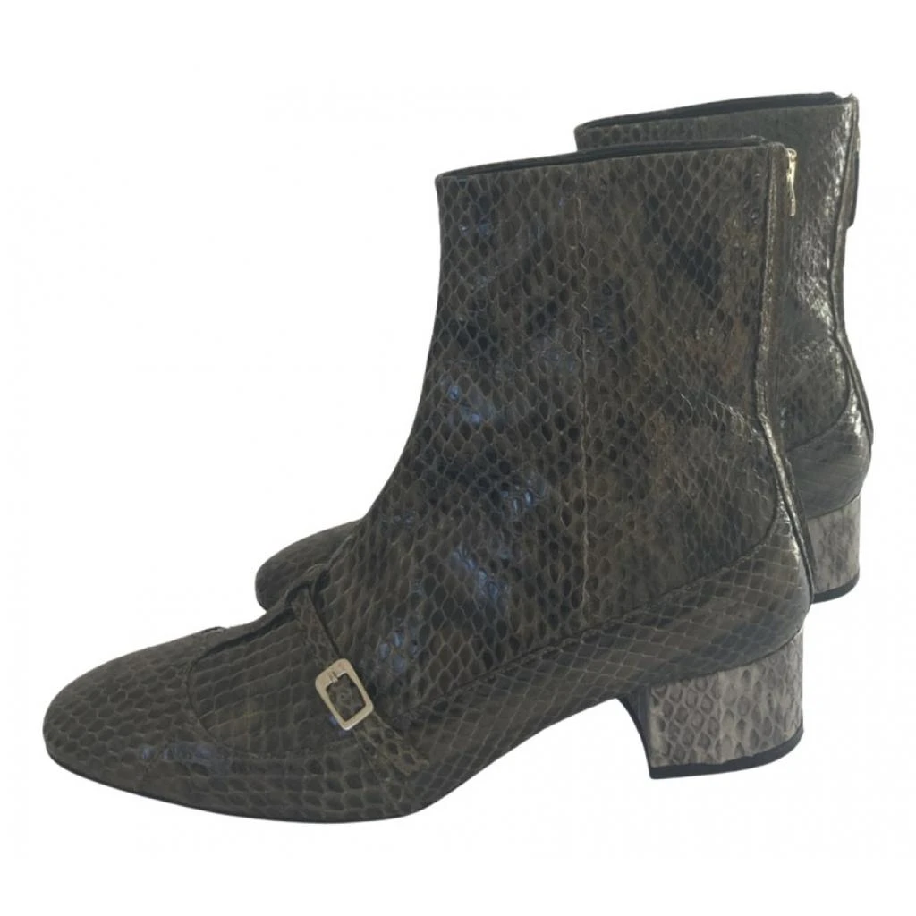 N°21 N°21 Leather ankle boots 1