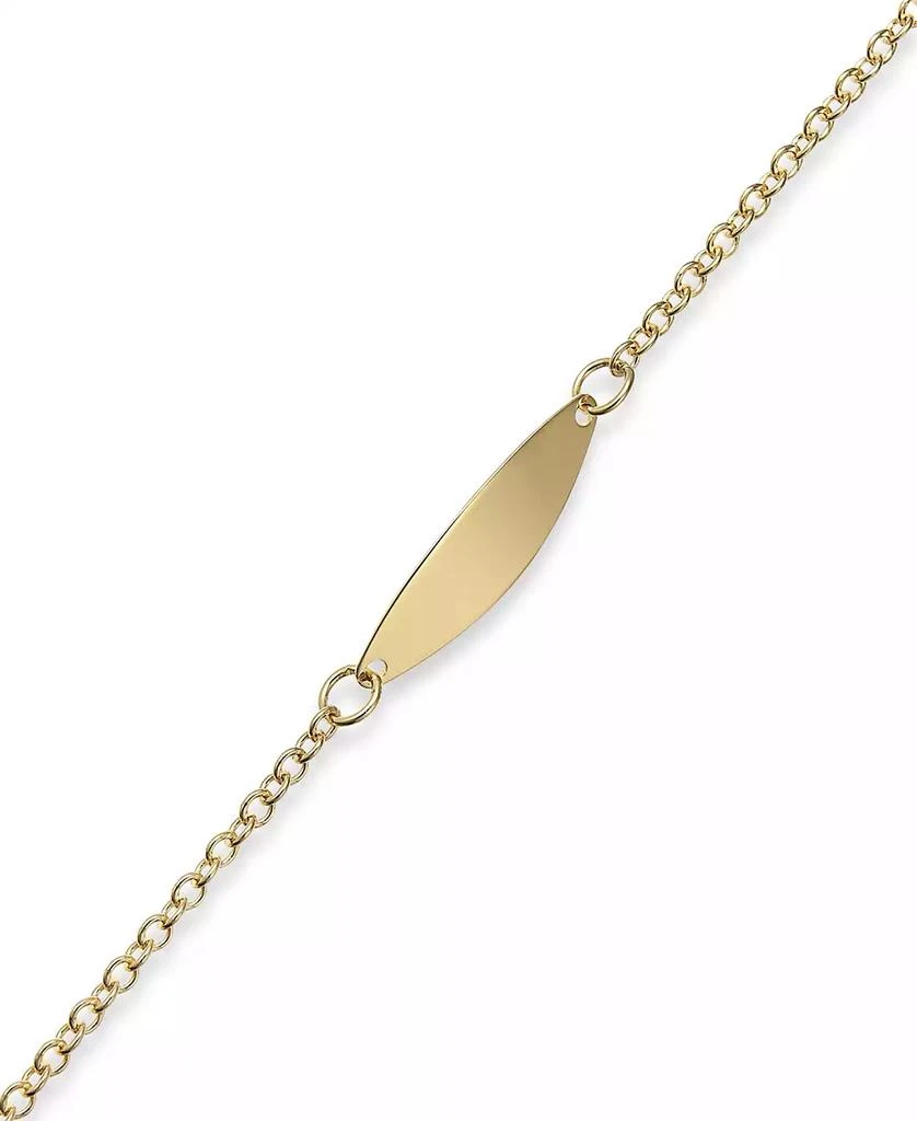 Macy
s Children
s Identification Bracelet in 14k Gold