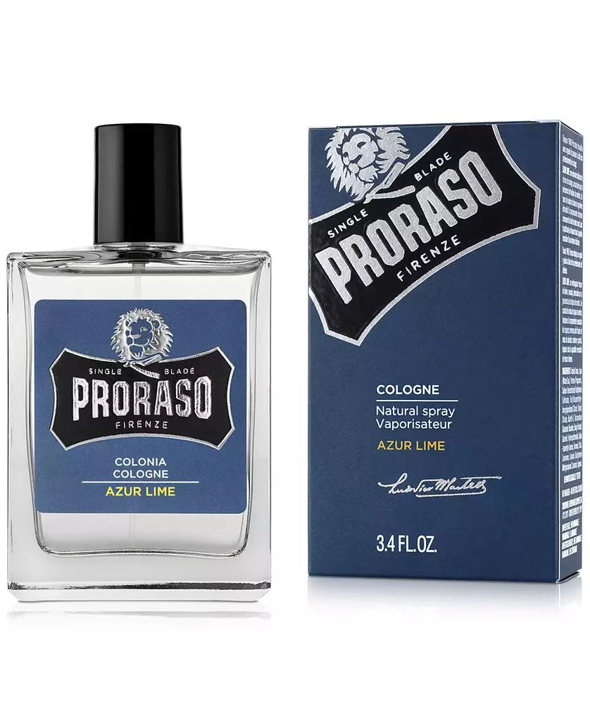Proraso Cologne - Azur Lime Scent, 3.4 oz. 1