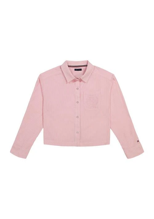 Tommy Hilfiger Girls 7-16 Stripe Long Sleeve Top 1