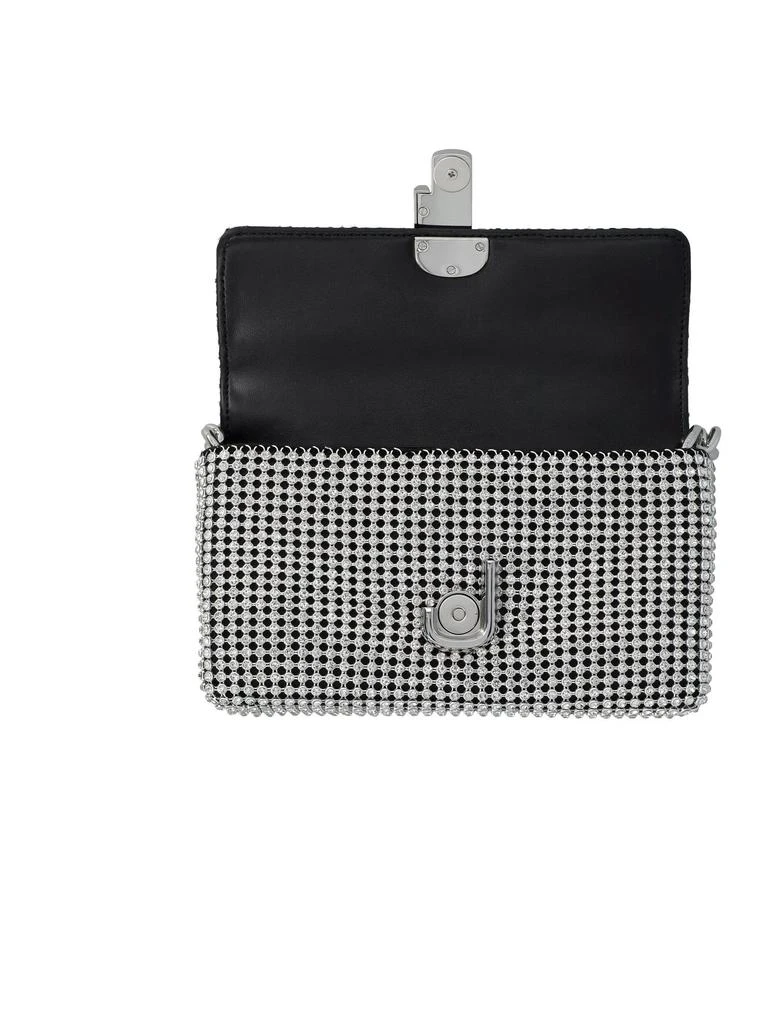 Marc Jacobs Marc Jacobs Embellished The Mini Soft Shoulder Bag 5