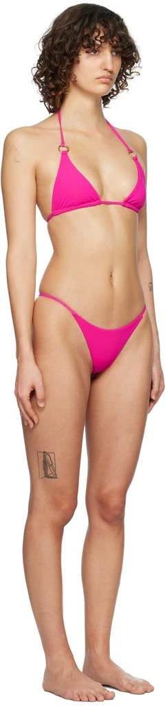 Louisa Ballou Pink Mini Ring Bikini 2