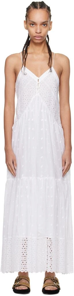 Isabel Marant White Sabba Maxi Dress 1