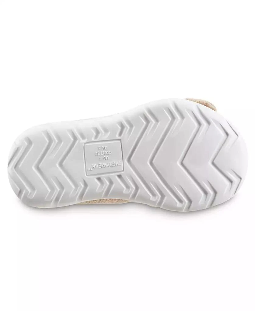 Isotoner Signature Women's Indoor/Outdoor Zenz Hatch Knit Closed-Back with Tie Slip-Ons 10