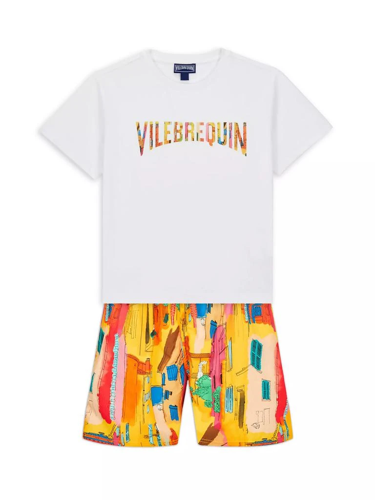 Vilebrequin Little Boy's & Boy's Sunny Swim Trunks 2
