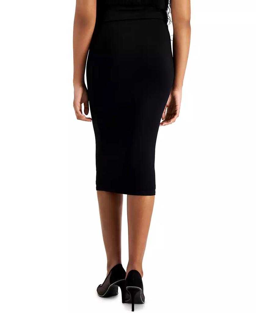 Bar III Women's Pull-On Jersey Midi Skirt, Created for Macy's