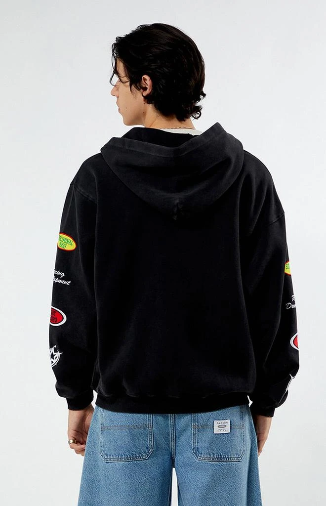 PacSun Subliminal Racing Full Zip Hoodie 4