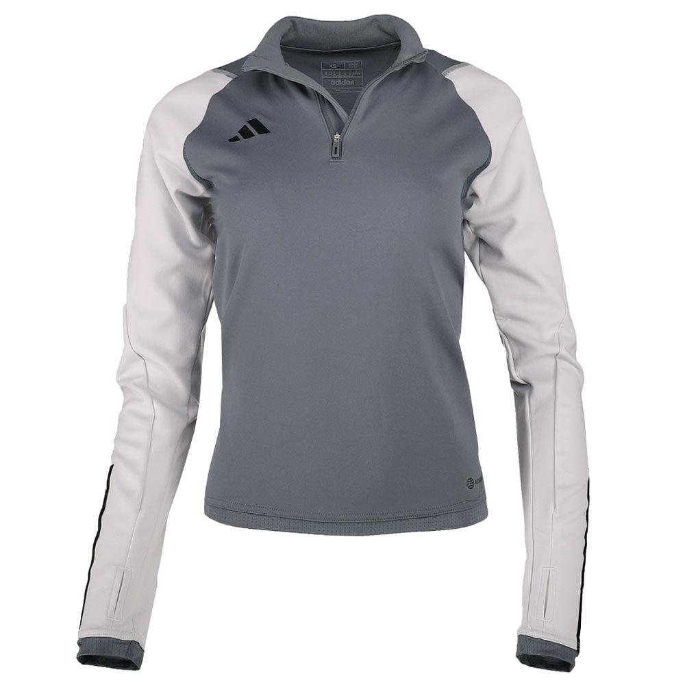 Adidas Tiro23 Competition Collared Long Sleeve Quarter Zip Pullover Top