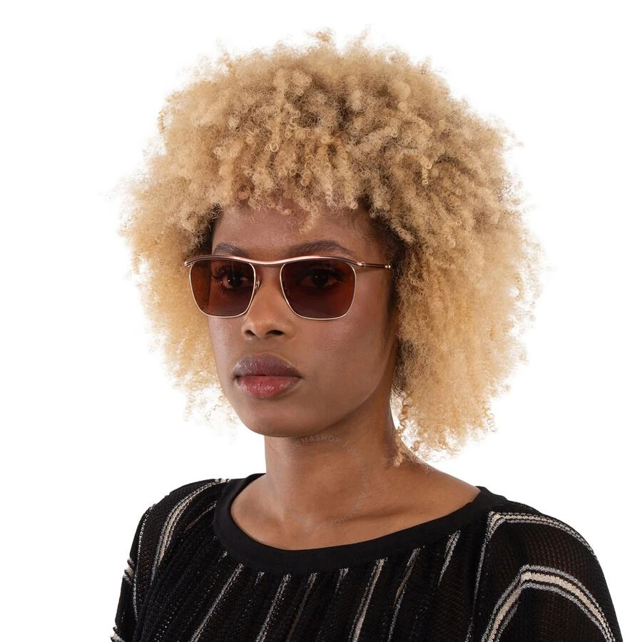 Mr. Leight Owsley S Tahitian Rose Irregular Unisex Sunglasses ML4027 12KG/TAHR 53 2
