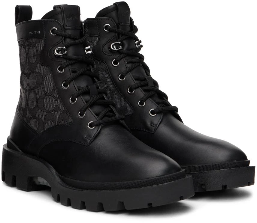 Coach Black Citysole Boots 4