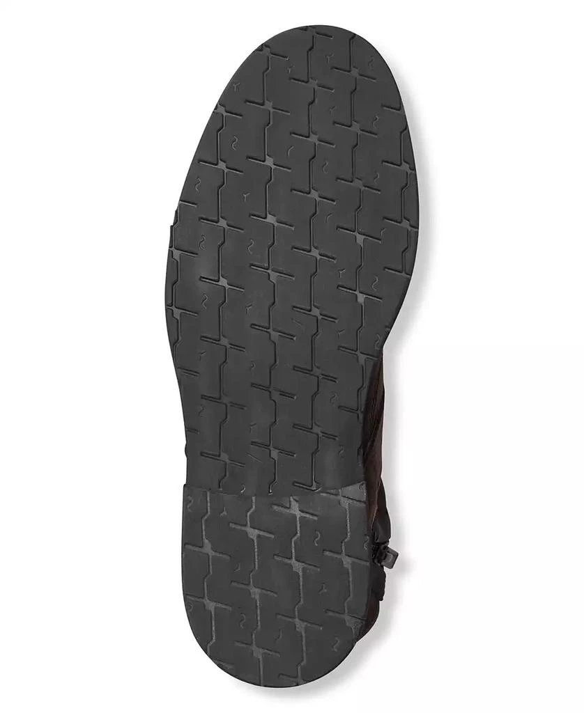 KARL LAGERFELD PARIS Karl Lagerfeld Men's Double Buckle Tire Tread Sole Boot 13