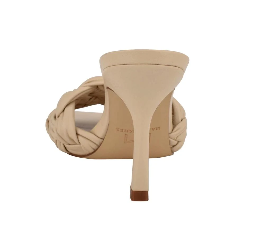 Marc Fisher Draya Square Toe Slide In Nude 2