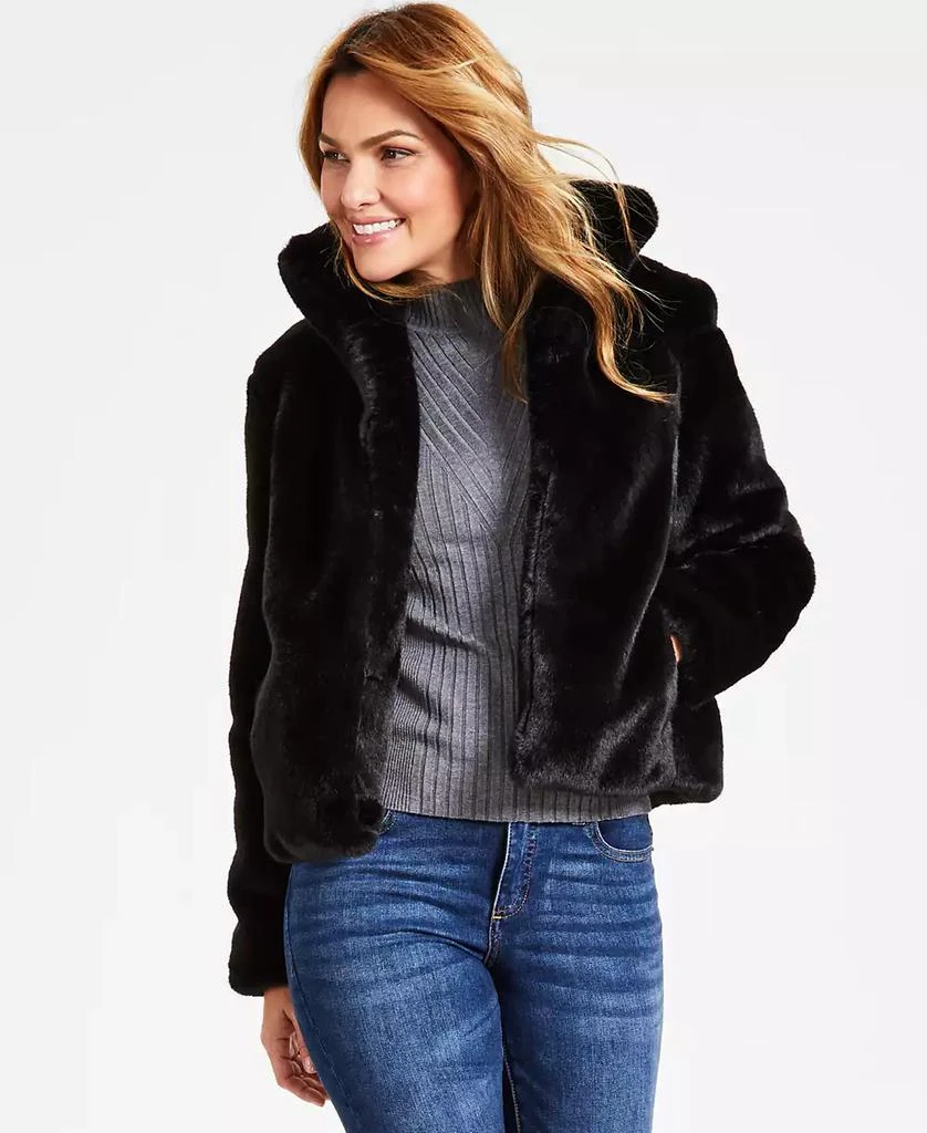INC International Women's Faux-Fur Jacket, Created for Macy's 4