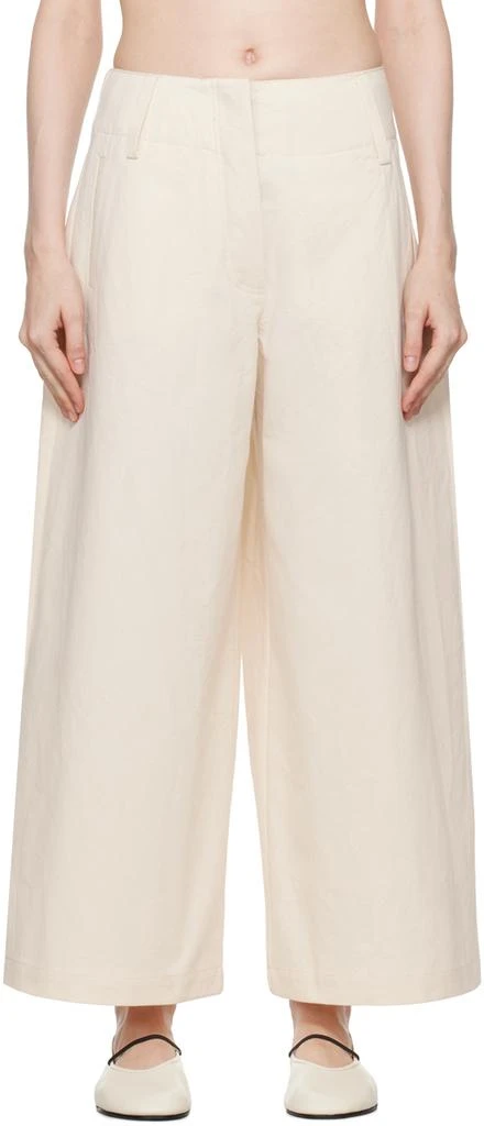 Cawley Off-White Grace Trousers 1
