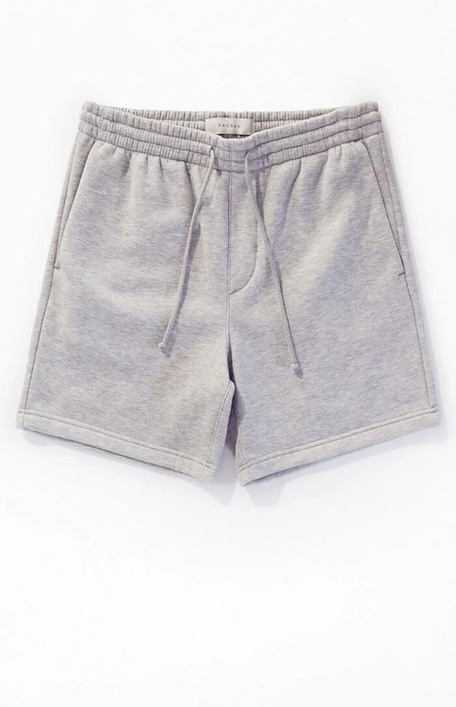PacSun Fleece Grey Sweat Shorts 1