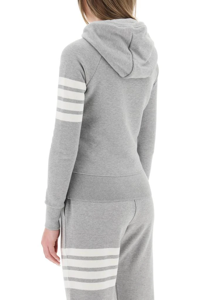 Thom Browne 4-bar full zip hoodie 3