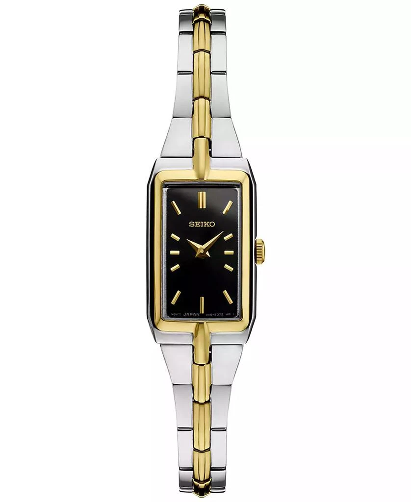 Seiko Women's Essential Two Tone Stainless Steel Bracelet Watch 15mm 1