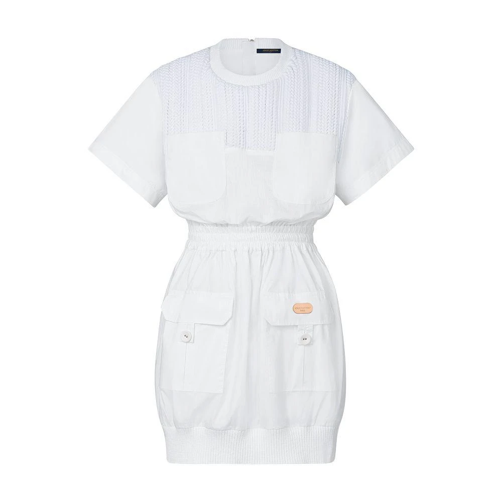 Louis Vuitton Utility Style Woven Insert Dress 6