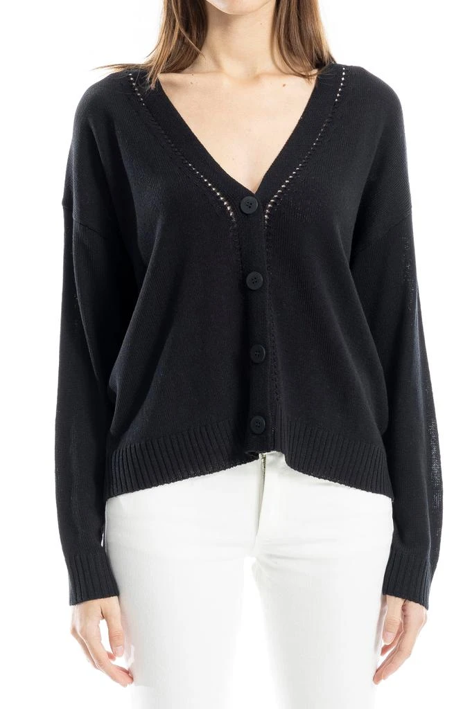 Max Studio Pointelle Detail Cardigan 6
