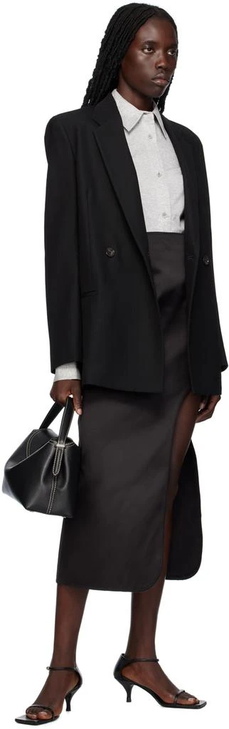 Totême Black Double-Breasted Blazer 4