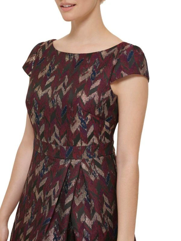 Vince Camuto Jacquard Fit & Flare Dress 3