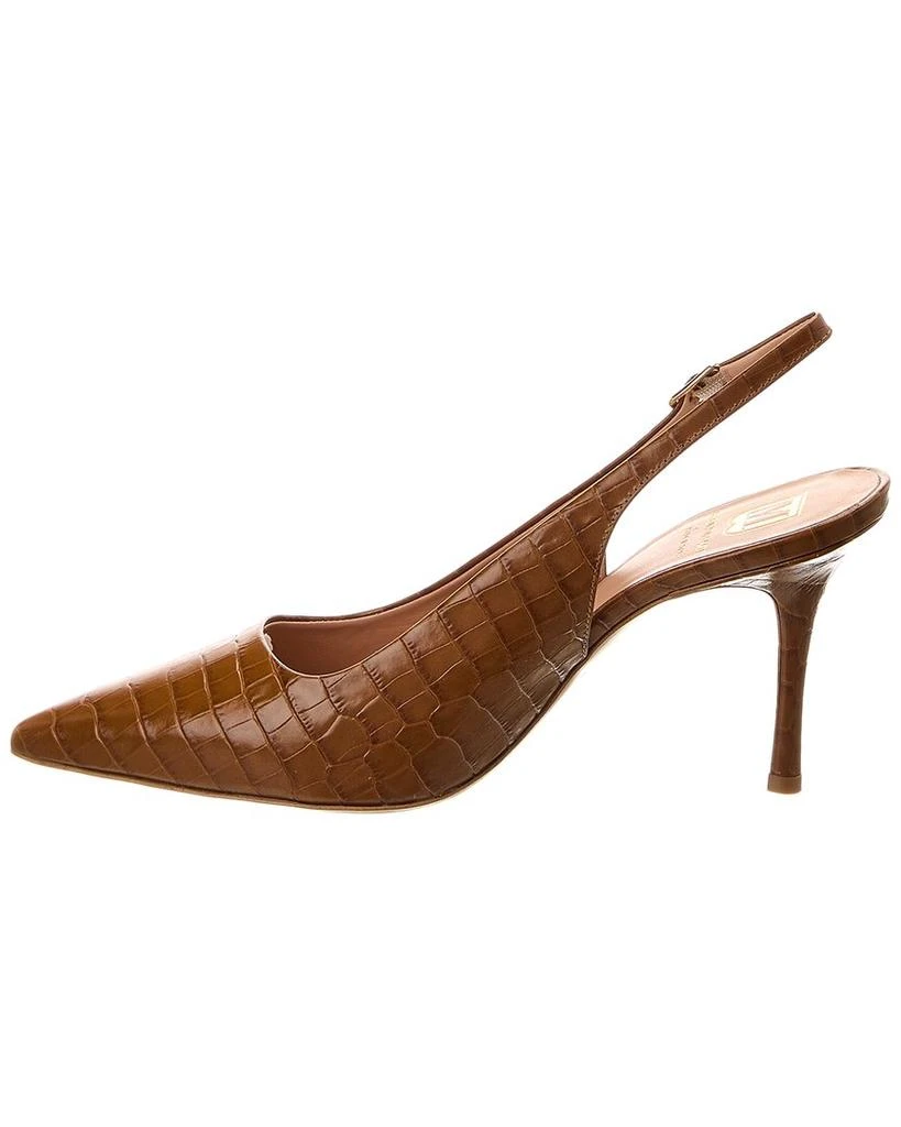 M by Bruno Magli Pamela Croc-Embossed Leather Slingback Pump 2