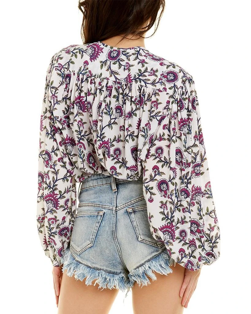 Isabel Marant Étoile Isabel Marant Étoile Brunille Silk-Blend Top 2