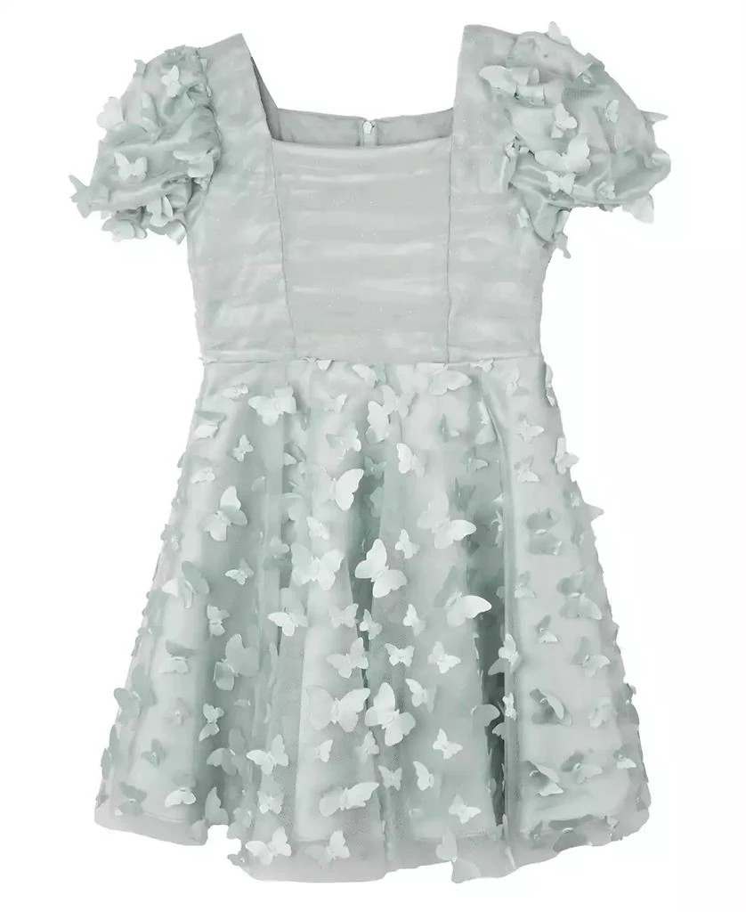 Rare Editions Toddler and Little Girls 3D Butterfly Party Dress 1