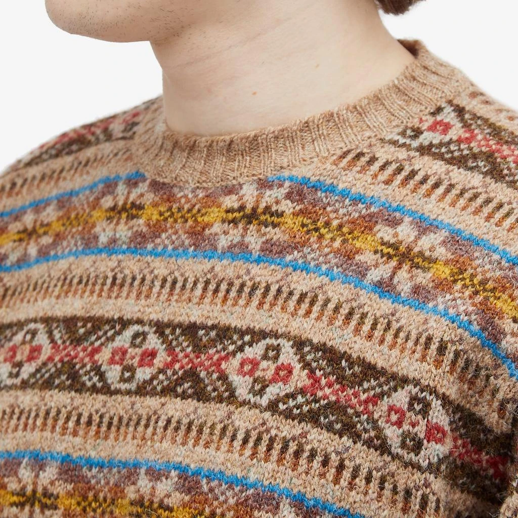 Jamiesons of Shetland Jamieson's of Shetland Nordic Fair Isle Crew Knit 5