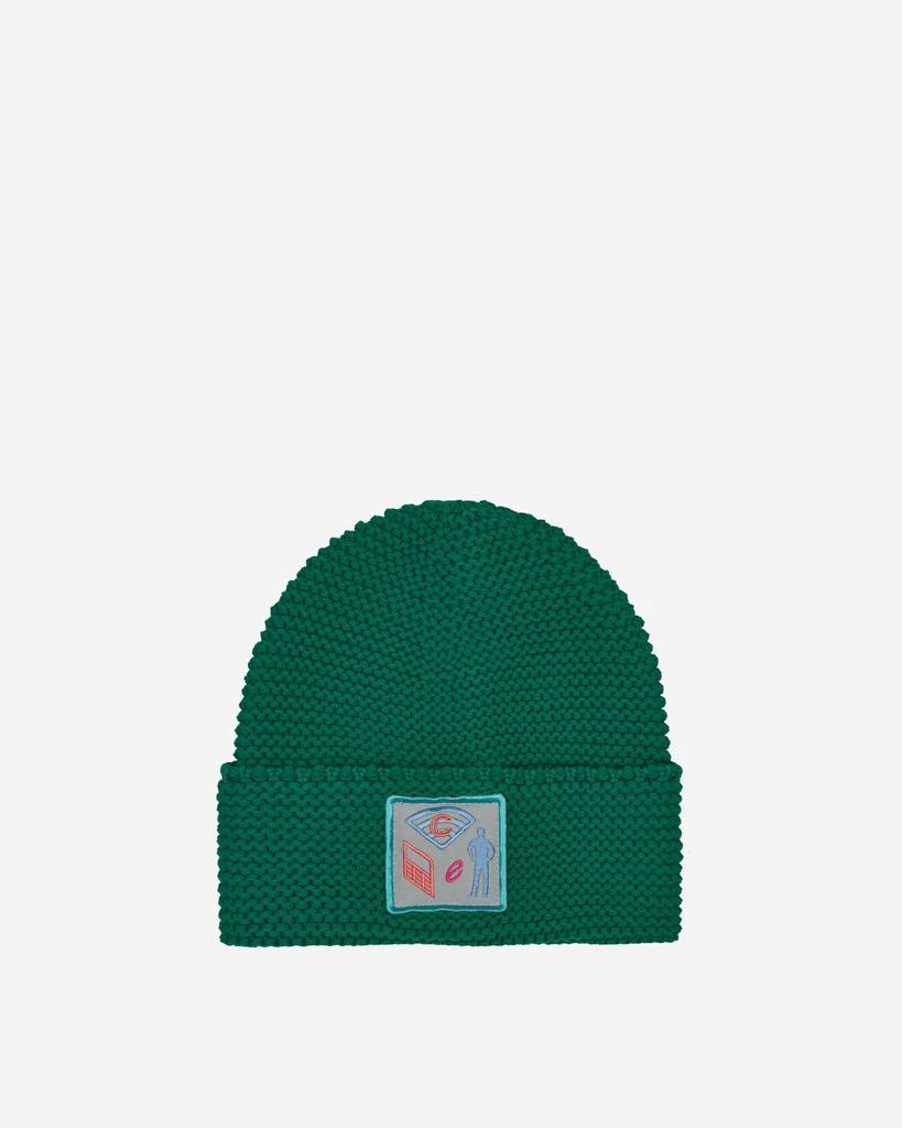 Cav Empt Poly Knit Cap Green 1