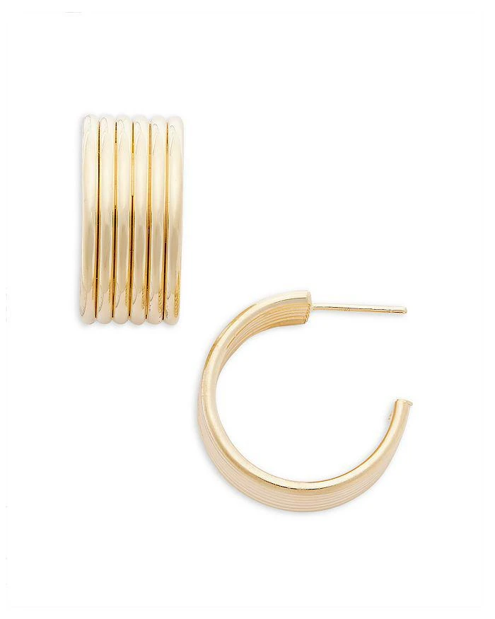 Jennifer Zeuner Cairo Multirow Small Hoop Earrings 1