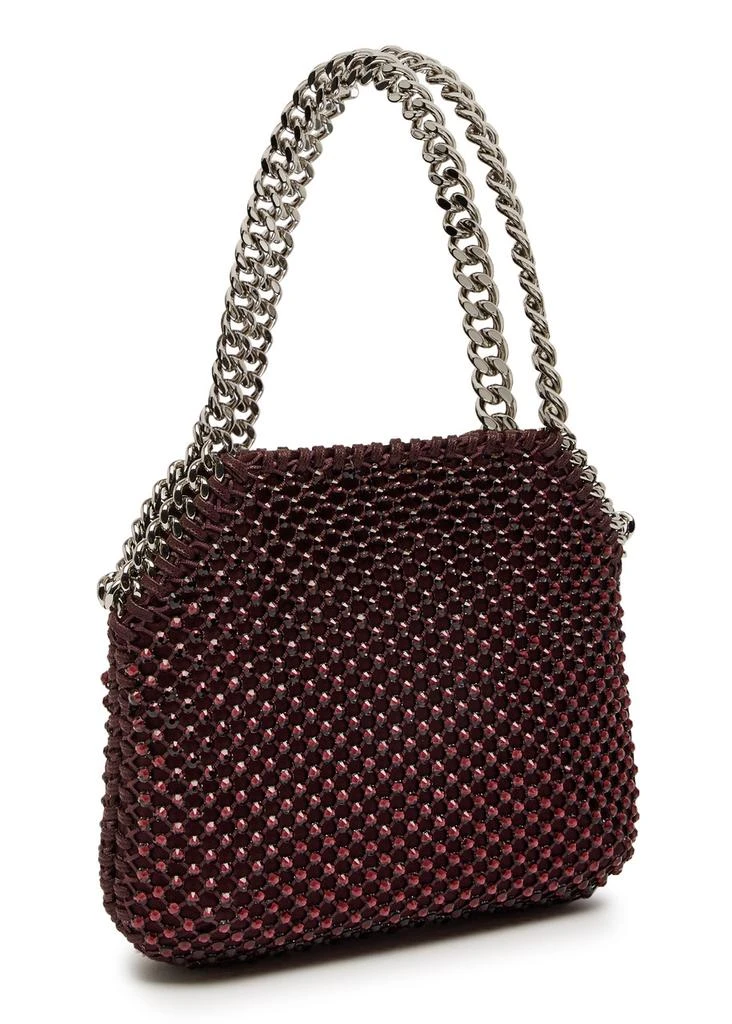 Stella McCartney Crystal-embellished mesh top handle bag 2