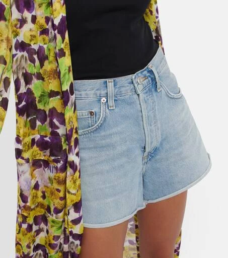 AGOLDE Dee high-rise denim shorts 4