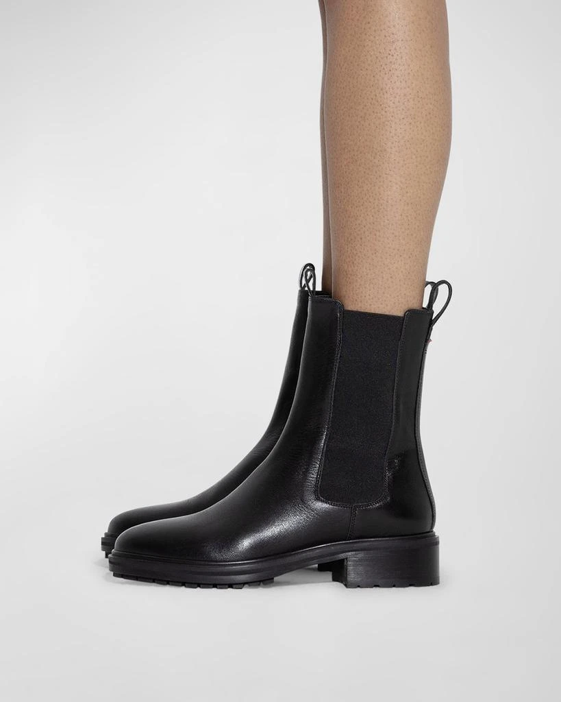 AEYDE Jack Leather Chelsea Booties 2
