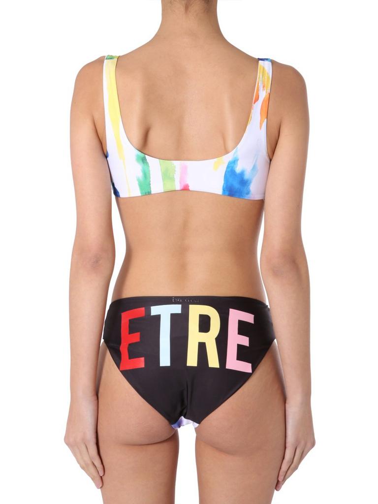 Etre Cecile Être Cécile Watercolour Print Bikini Bottom