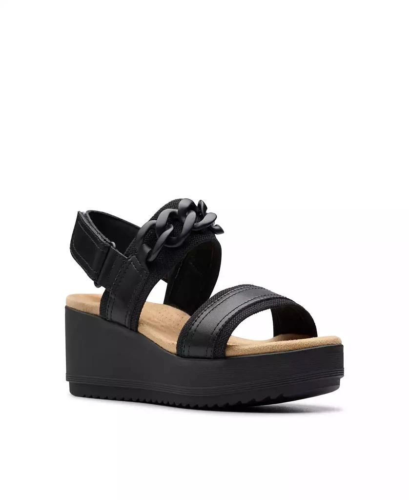 Clarks Collection Women's Wrenly Eve Wedge Sandals 1