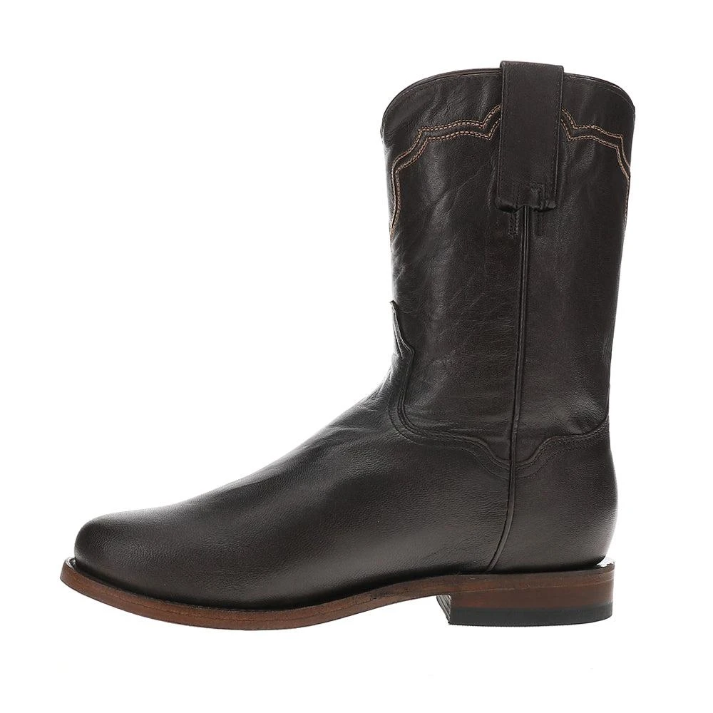 STETSON Puncher Round Toe Pull On Cowboy Boots 3