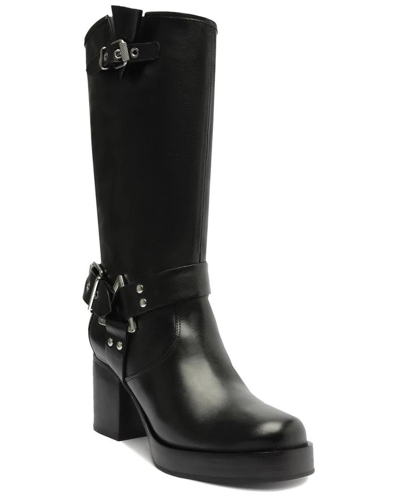 Schutz Kiara Block Leather Boot 1